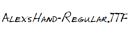 AlexsHand-Regular.TTF