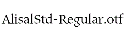 AlisalStd-Regular.otf