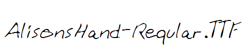 AlisonsHand-Regular.TTF