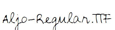 Aljo-Regular.TTF