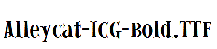 Alleycat-ICG-Bold.TTF
