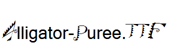 Alligator-Puree.TTF