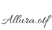 Allura.otf