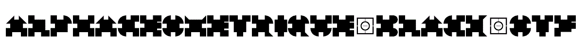AlphaGeometrique-Black.otf