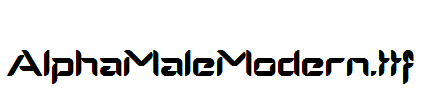 AlphaMaleModern.ttf