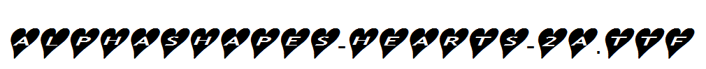 AlphaShapes-hearts-2a.ttf