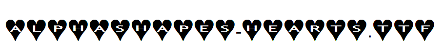 AlphaShapes-hearts.ttf