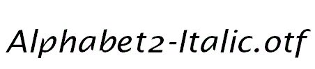 Alphabet2-Italic.otf