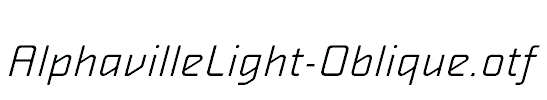 AlphavilleLight-Oblique.otf