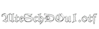 AlteSchDOu1.otf