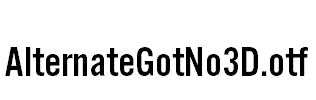 AlternateGotNo3D.otf
