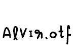 Alvin.otf