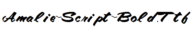 Amalie-Script-Bold.Ttf
