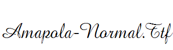 Amapola-Normal.Ttf