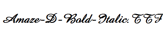 Amaze-D-Bold-Italic.TTF