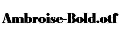 Ambroise-Bold.otf