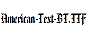 American-Text-BT.TTF