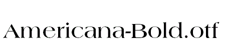 Americana-Bold.otf