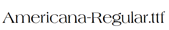 Americana-Regular.ttf