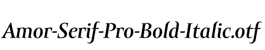 Amor-Serif-Pro-Bold-Italic.otf