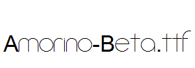 Amorino-Beta.ttf