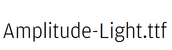 Amplitude-Light.ttf