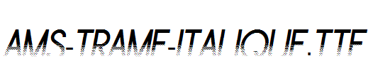 Ams-Trame-Italique.TTF