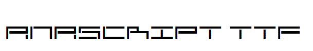 AnaScript.ttf