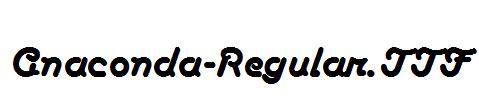 Anaconda-Regular.TTF
