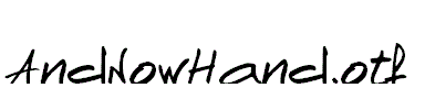 AndNowHand.otf
