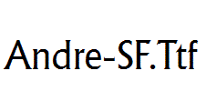Andre-SF.Ttf