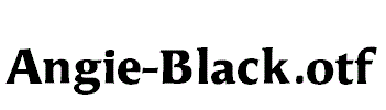 Angie-Black.otf