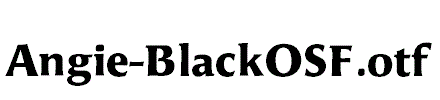 Angie-BlackOSF.otf