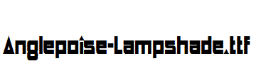 Anglepoise-Lampshade.ttf