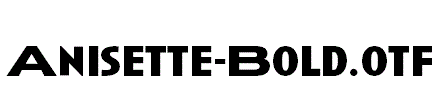 Anisette-Bold.otf