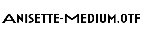 Anisette-Medium.otf