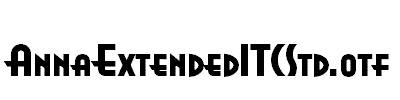AnnaExtendedITCStd.otf