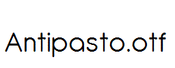 Antipasto.otf