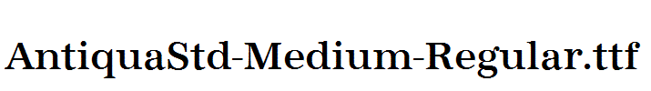 AntiquaStd-Medium-Regular.ttf