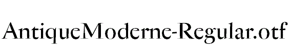 AntiqueModerne-Regular.otf