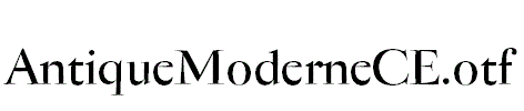 AntiqueModerneCE.otf