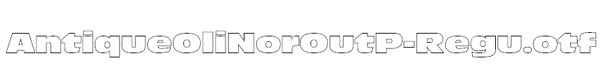 AntiqueOliNorOutP-Regu.otf