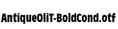 AntiqueOliT-BoldCond.otf
