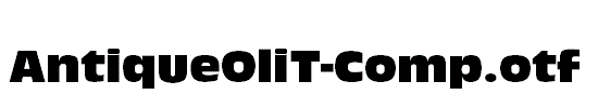 AntiqueOliT-Comp.otf