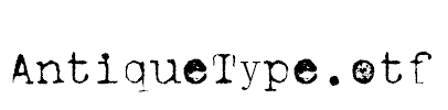 AntiqueType.otf