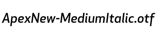 ApexNew-MediumItalic.otf