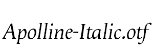 Apolline-Italic.otf