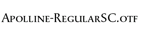 Apolline-RegularSC.otf