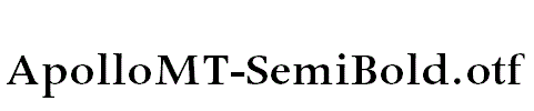 ApolloMT-SemiBold.otf