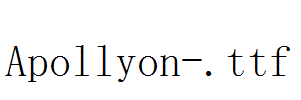 Apollyon-.ttf